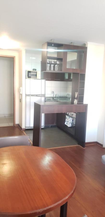Comodo Dpto Centro De Santiago Hasta 3 Personas Exteriör bild